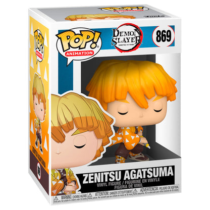Funko Pop! Demon Slayer Kimetsu No Yaiba Zenitsu Agatsuma - Figura da Collezione Vinyl Nerdscape