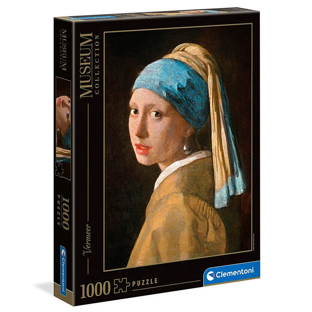 Musseum Collection Vermeer Girl With a Pearl Earring puzzle 1000pcs Nerdscape