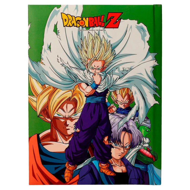 Dragon Ball Z Cell Final Battle notebook with lights Nerdscape