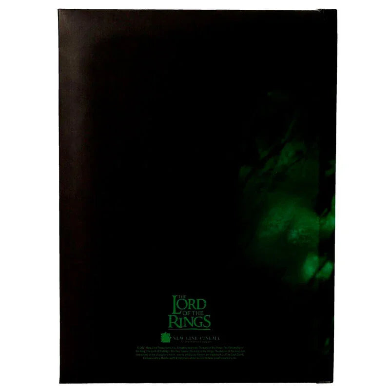 The Lord of the Rings One Ring To Rule Them All notebook with lights Nerdscape