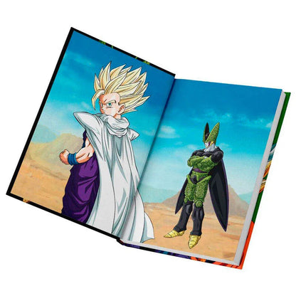 Dragon Ball Z Cell Final Battle notebook with lights Nerdscape