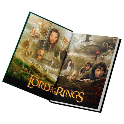 The Lord of the Rings One Ring To Rule Them All notebook with lights Nerdscape