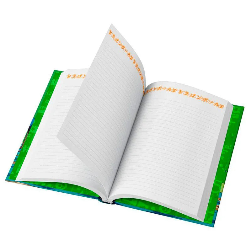 Dragon Ball Z Namek Final Battle notebook with lights Nerdscape