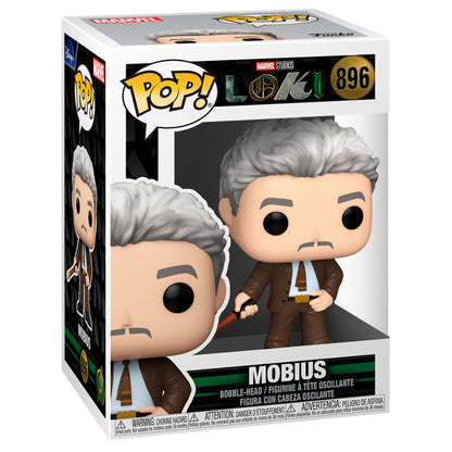 Funko Pop! Marvel Loki Mobius - Figura da Collezione Vinyl Nerdscape