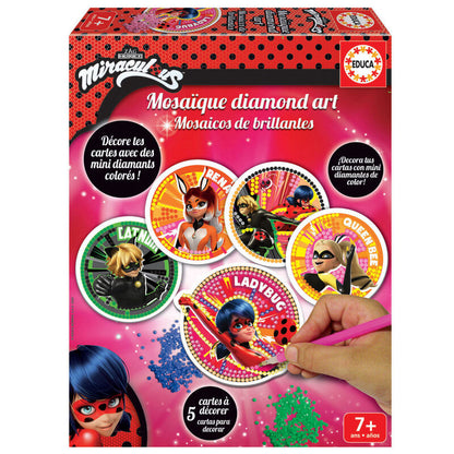 mosaïques scintillantes Miraculous Ladybug