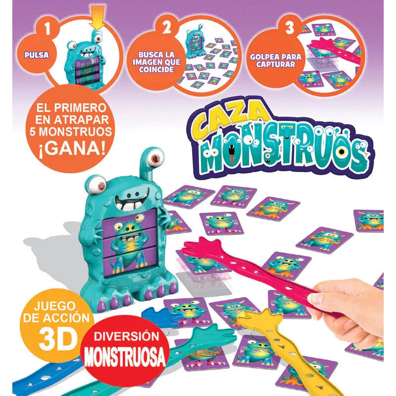 Caza Monstruos spanish game Nerdscape