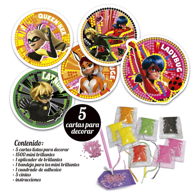 mosaïques scintillantes Miraculous Ladybug