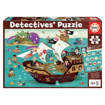 Pirates Boat Detectives puzzle 50pcs Nerdscape