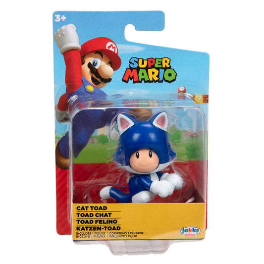 Nintendo Super Mario Cat Toad Figura da Collezione 6,5cm - Nerdscape