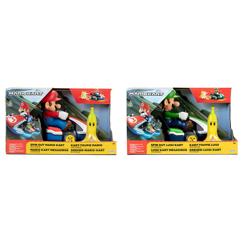 Nintendo Mario Kart Spin Out assorted car 6,5cm Nerdscape