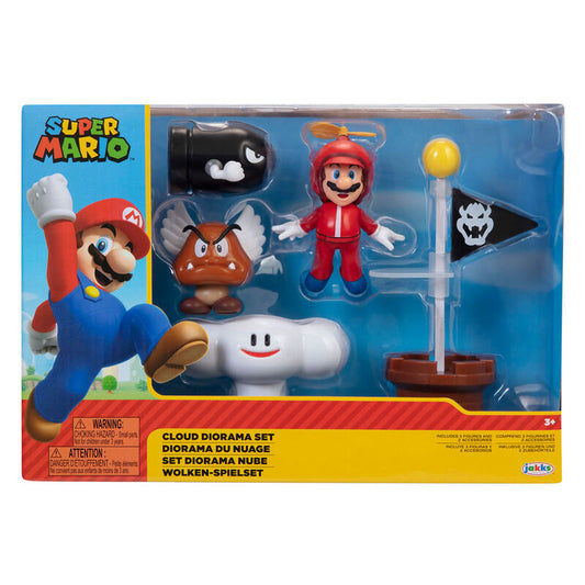 Ensemble diorama Nintendo Super Mario Cloud