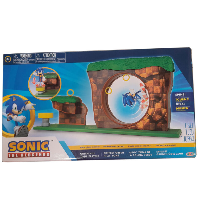 Sonic The Hedgehog Green Hill Zone Playset Nerdscape