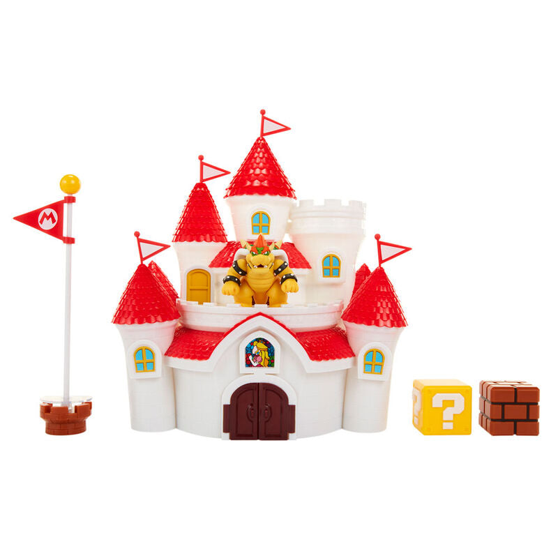 Nintendo Super Mario Mushroom Kingdom Castle playset Nerdscape