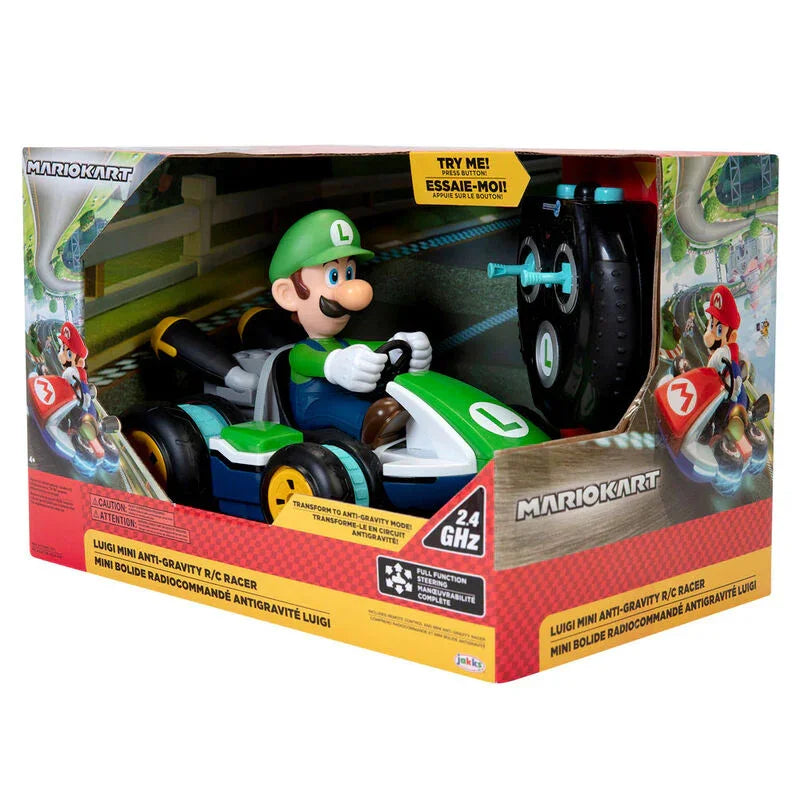 Nintendo Mario Kart Luigi Mini RC Racer radio control car Nerdscape