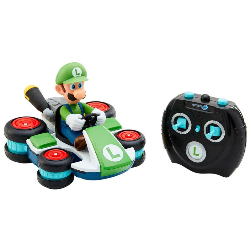 Nintendo Mario Kart Luigi Mini RC Racer radio control car Nerdscape