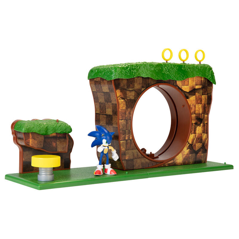 Sonic The Hedgehog Green Hill Zone Playset Nerdscape