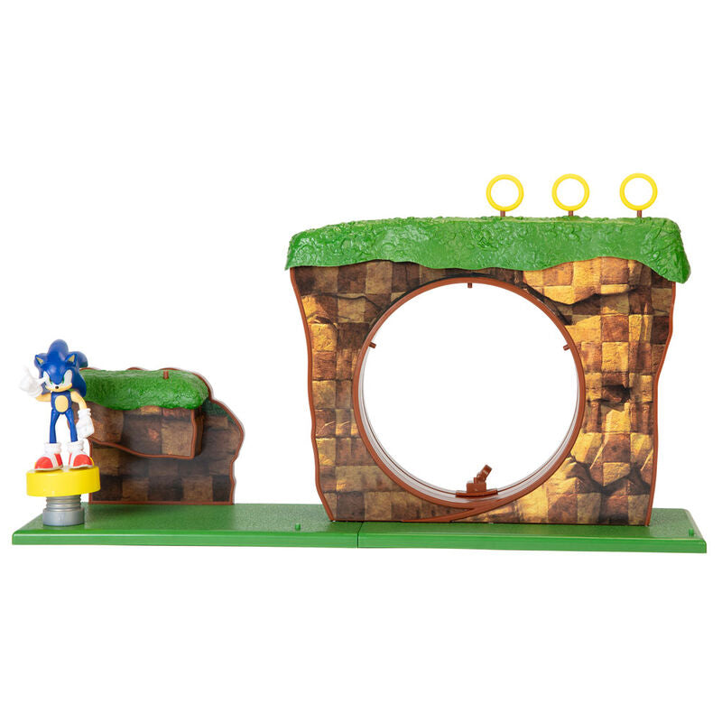 Sonic The Hedgehog Green Hill Zone Playset Nerdscape