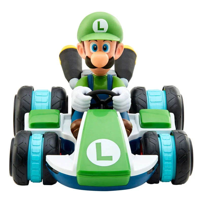 Nintendo Mario Kart Luigi Mini RC Racer radio control car Nerdscape