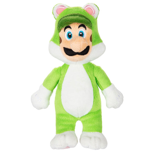 Nintendo Super Mario Luigi Cat plush toy 18cm