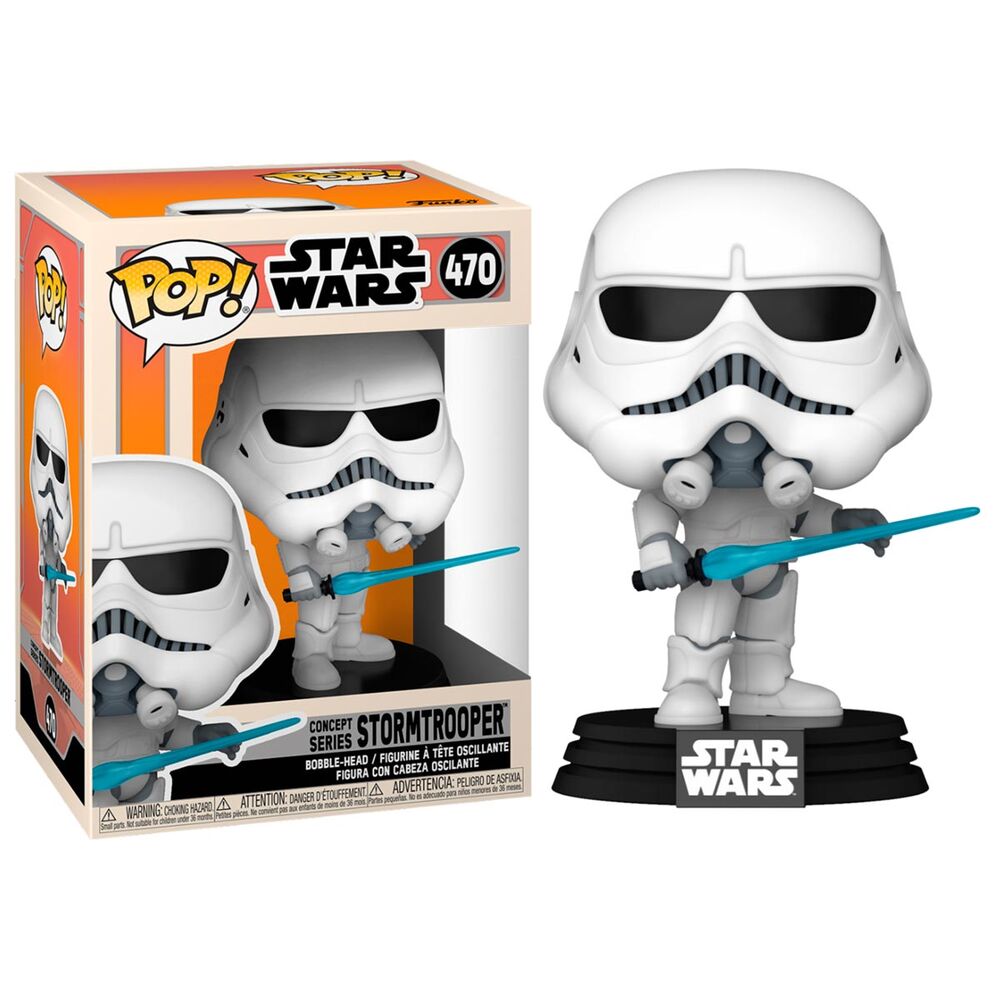 POP figure Star Wars Concept Series Stormtrooper - Nerdscape