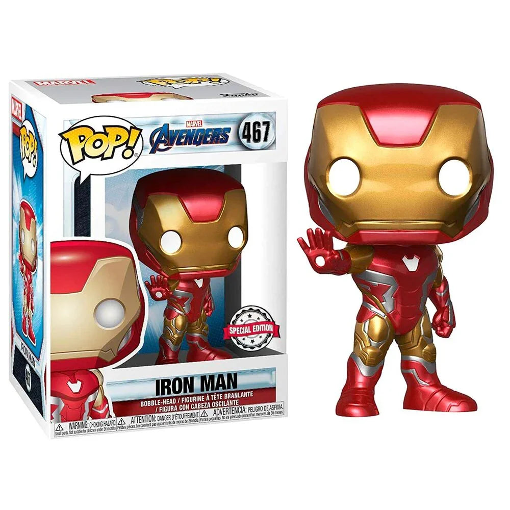 POP figure Marvel Avengers Endgame Iron Man Exclusive Nerdscape