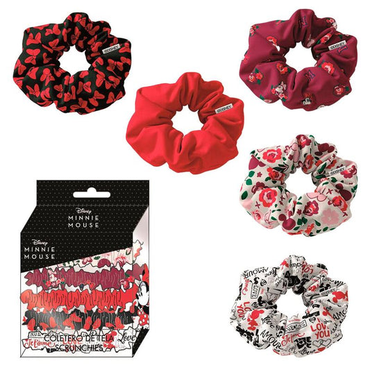 Disney Minnie assorted blister 5 hair ties Nerdscape