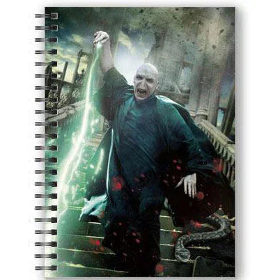 Harry Potter Voldemort A5 Notebook - Nerdscape Nerdscape