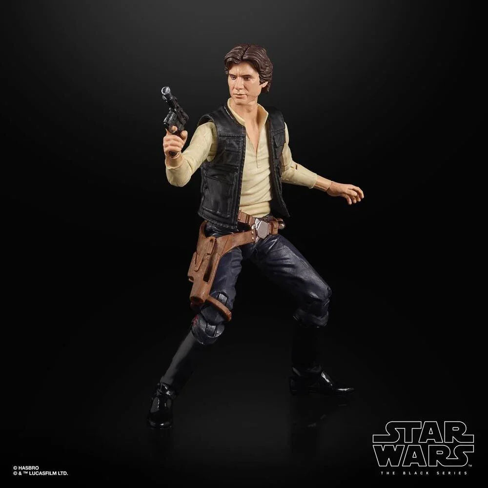 Star Wars Han Solo Black Series Lucasfilm 50th Anniversary Figura da Collezione - Nerdscape Nerdscape