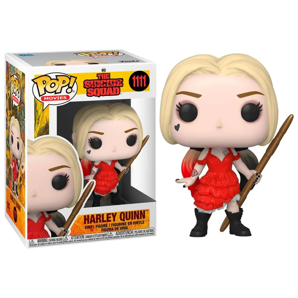 POP figure DC The Suicide Squad Harley Quinn Damaged Dress Nerdscape