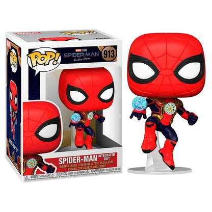 Funko Pop! Marvel Spiderman No Way Home Spiderman Integrated Suit - Figura da Collezione Vinyl Nerdscape
