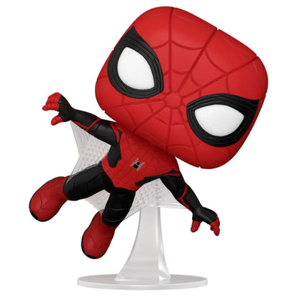 Funko Pop! Marvel Spiderman No Way Home Spiderman Upgraded Suit - Figura da Collezione Vinyl Nerdscape