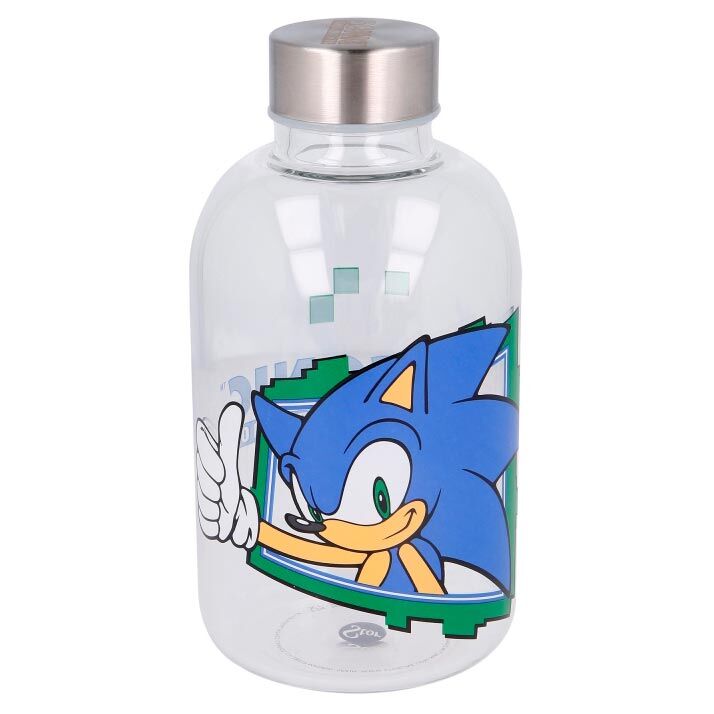 Sonic The Hedgehog glass bottle 620ml Nerdscape