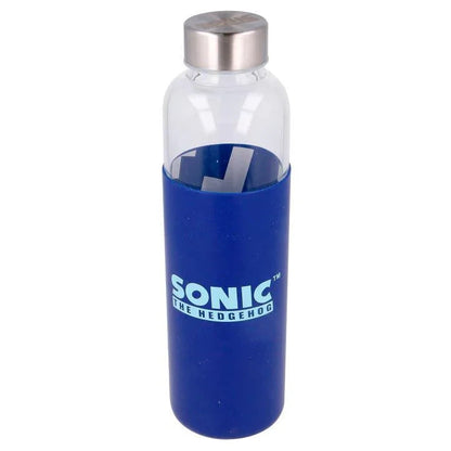 Sonic The Hedgehog silicone cover glass bottle 585ml Nerdscape