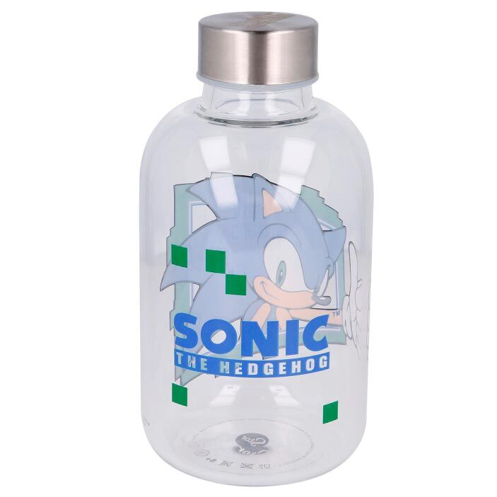 Sonic The Hedgehog glass bottle 620ml Nerdscape