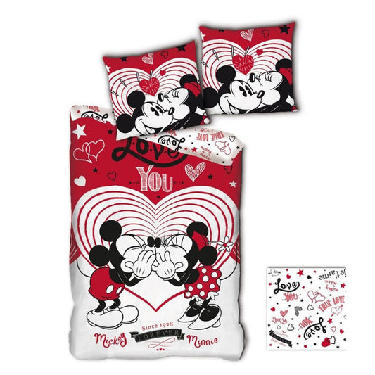 Housse de couette en microfibre Minnie Disney, 90 cm