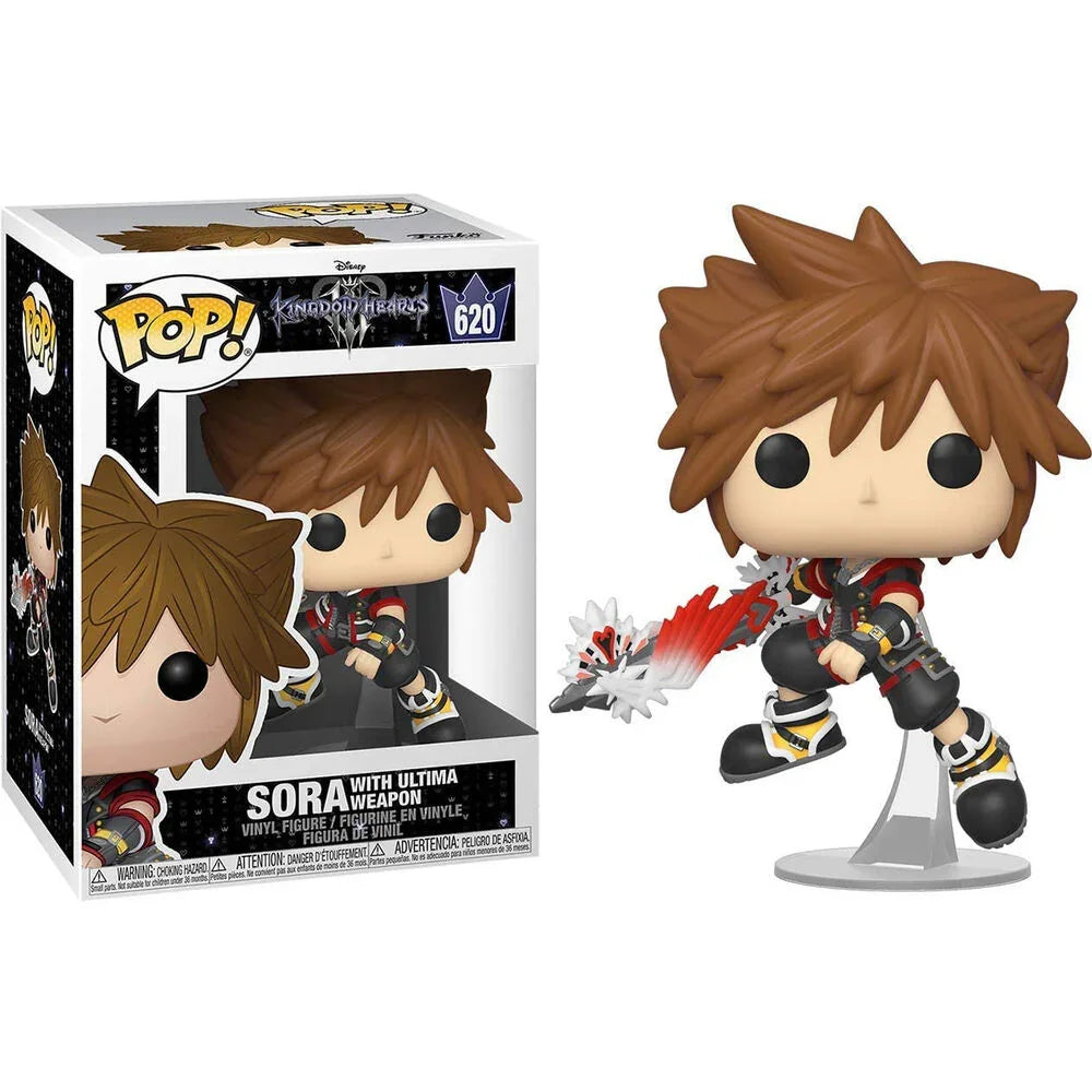 POP figure Disney Kingdom Hearts 3 Sora with Ultima Weapon Nerdscape