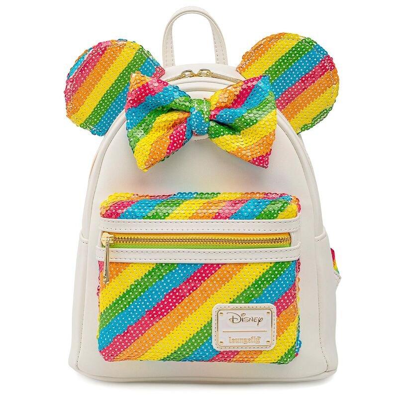 Loungefly Disney Minnie Rainbow backpack 26cm - Nerdscape
