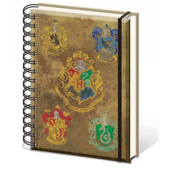 Harry Potter Hogwarts Notebook A5 - Nerdscape Nerdscape