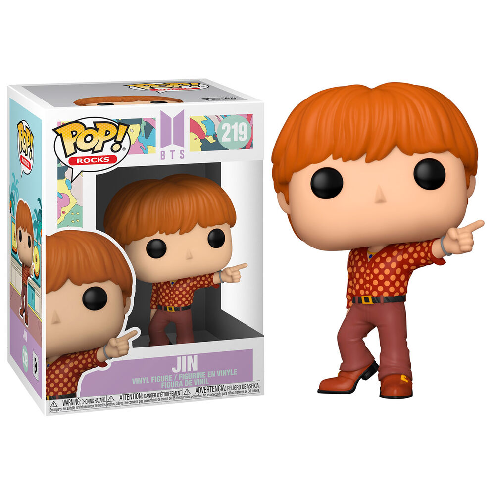 Funko Pop! BTS Jin - Figura da Collezione Vinyl Nerdscape