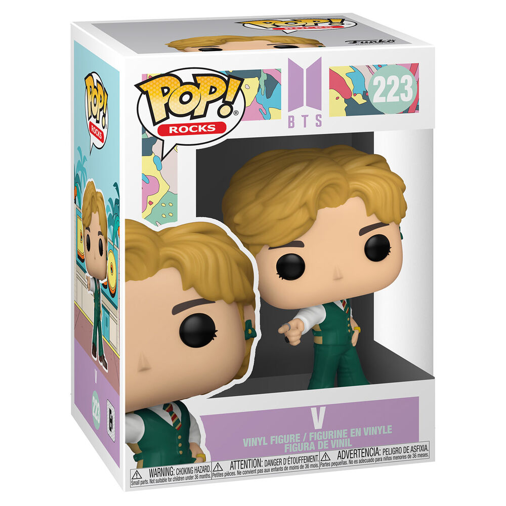 Funko Pop! BTS Dynamite V - Figura da Collezione Vinyl Nerdscape