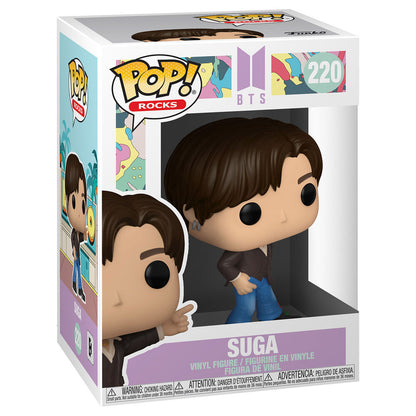 POP figure BTS Dynamite Suga Nerdscape