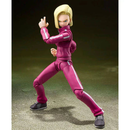 SH Figuarts Androide 18 Dragon Ball Super Universe Survival Saga - Figura da Collezione Nerdscape Nerdscape