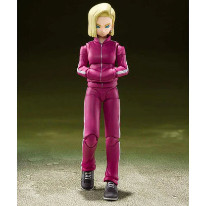 SH Figuarts Androide 18 Dragon Ball Super Universe Survival Saga - Figura da Collezione Nerdscape Nerdscape