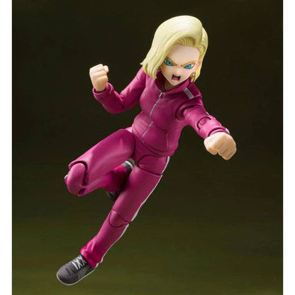 SH Figuarts Androide 18 Dragon Ball Super Universe Survival Saga - Figura da Collezione Nerdscape Nerdscape