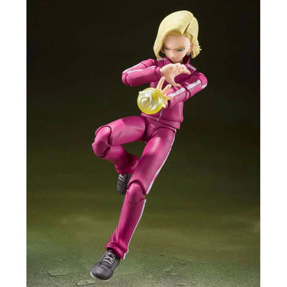 SH Figuarts Androide 18 Dragon Ball Super Universe Survival Saga - Figura da Collezione Nerdscape Nerdscape