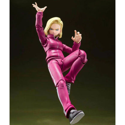 SH Figuarts Androide 18 Dragon Ball Super Universe Survival Saga - Figura da Collezione Nerdscape Nerdscape