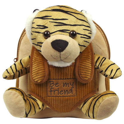 Tiger Joe backpack with plush toy 26cm Nerdscape