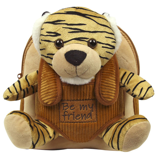Tiger Joe backpack with plush toy 26cm Nerdscape