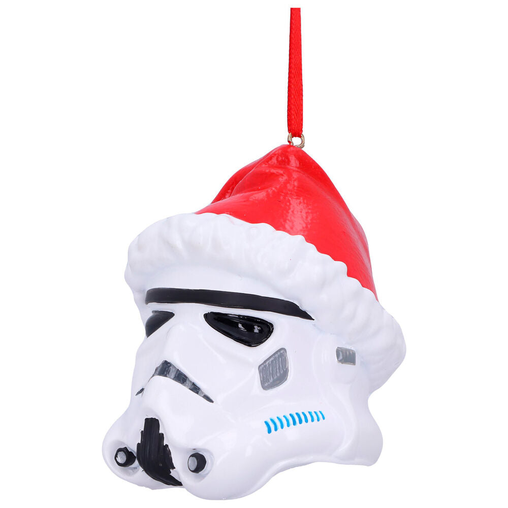 Stromtrooper Santa Hat Christmas hanging ornament Nerdscape