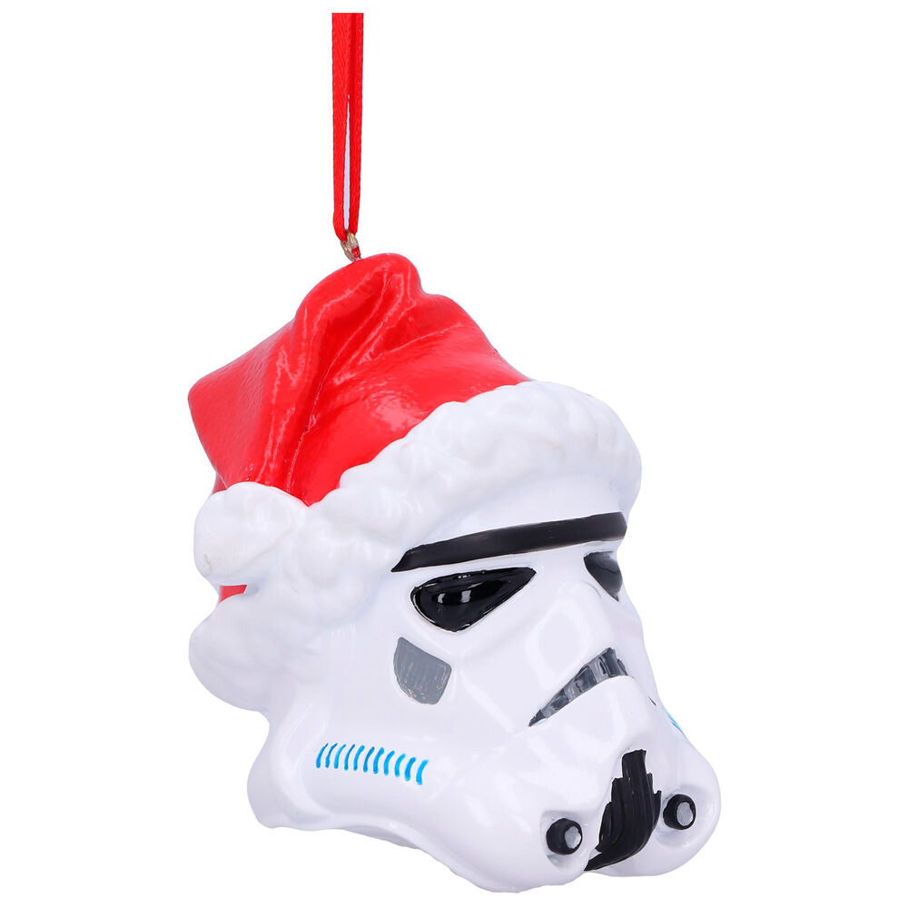 Stromtrooper Santa Hat Christmas hanging ornament Nerdscape